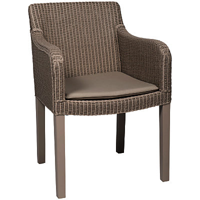 Neptune Antigua Lloyd Loom Armchair Pale Stone